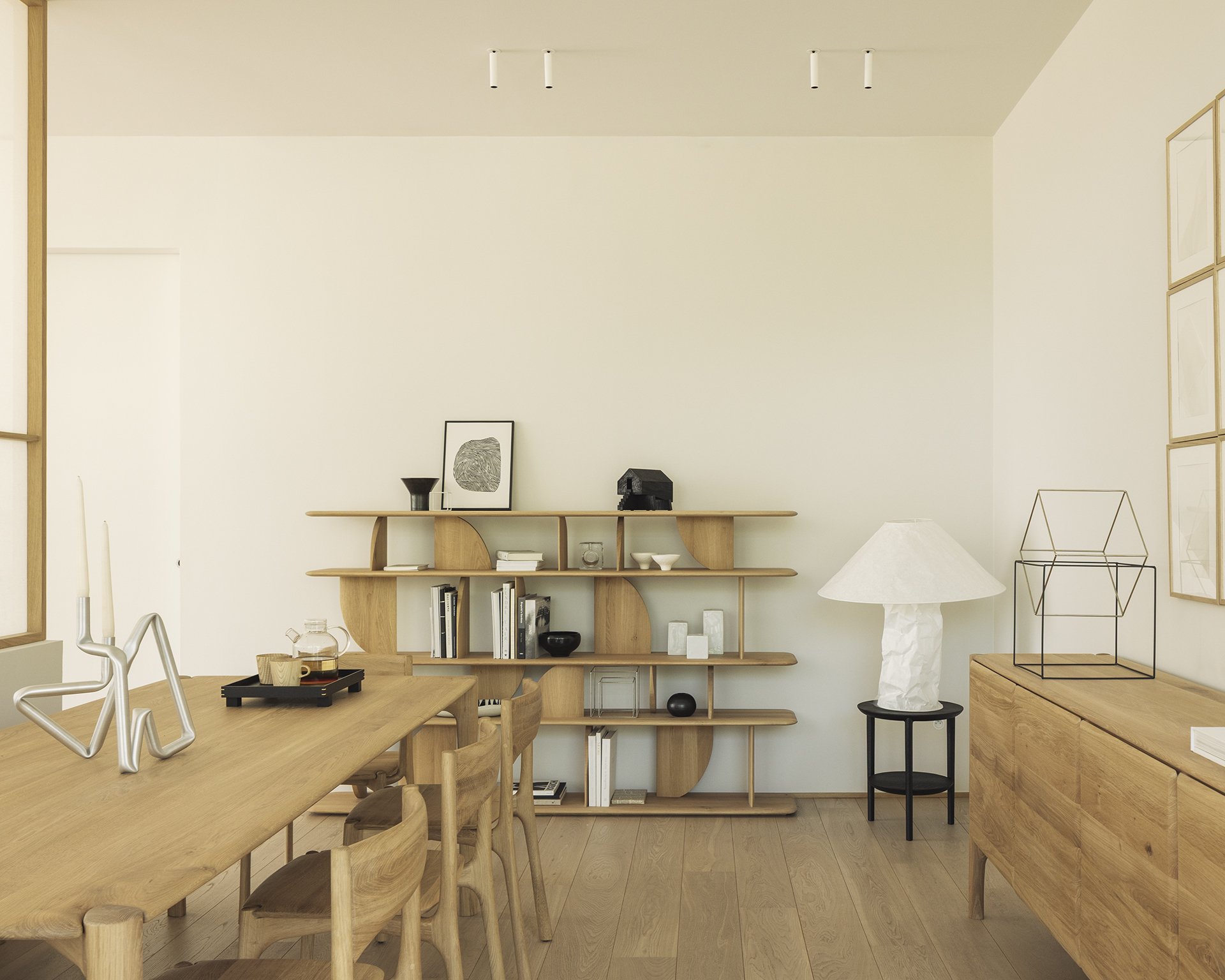 51329_PI_dining_table_oak_51339_PI_dining_chair_oak_55015_Geometric_rack_oak_51319_PI_sideboard_oak_51510_Bok_side_table_Black_29611_Stilt_House_object_Black_WEB.jpg